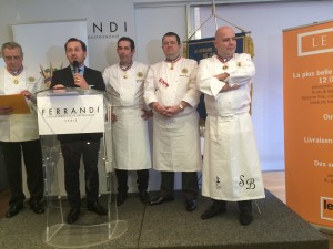 Trophée National de Cuisine et Pâtisserie 2016 en partenariat avec Le Delas dans les locaux de l'école Ferrandi