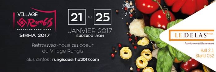 Le Delas au Sirha 2017 à Lyon du 21 au 25 janvier 2017